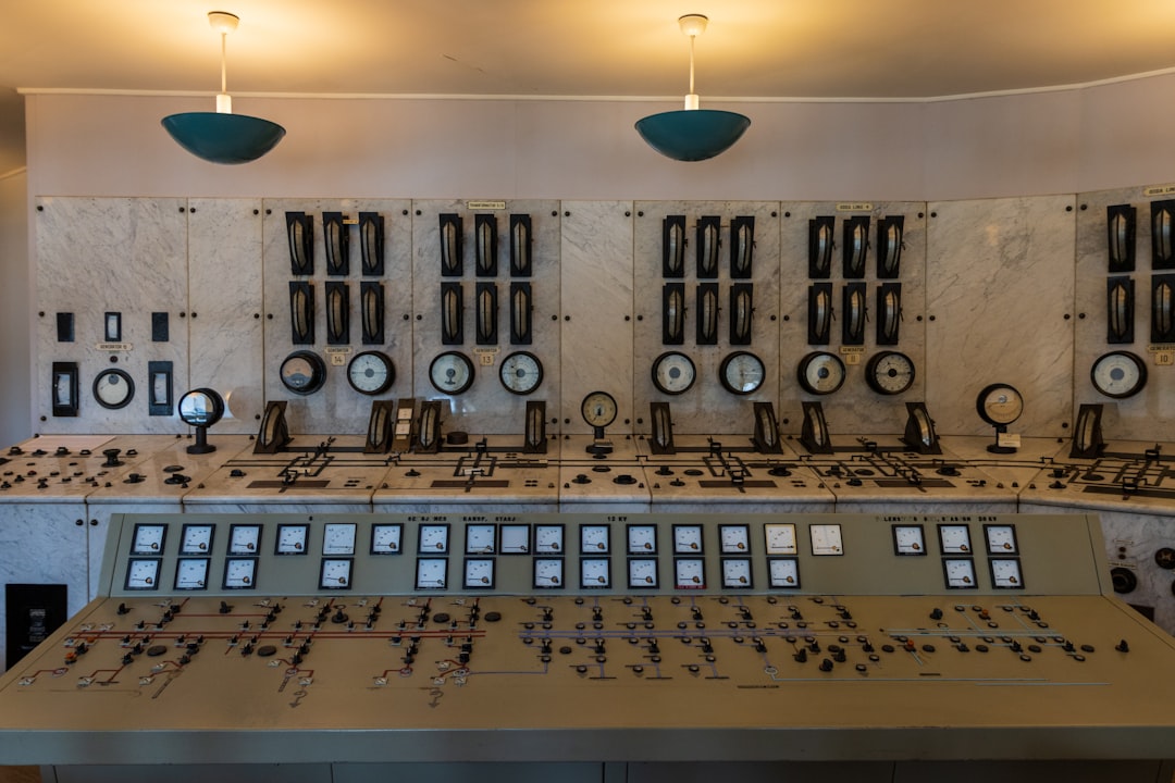 Audio control room equipment setup — production equipment direction
